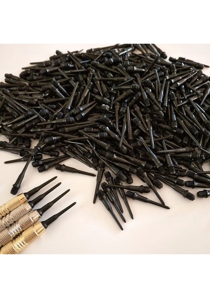 Yeşil 50 Adet Tarzı Olor Yumuşak Nokta Dart Iğnesi Profesyonel Plastik Iplik Yedek Dart Aksesuarları Dart Atma Oyunu Için (Yurt Dışından)
