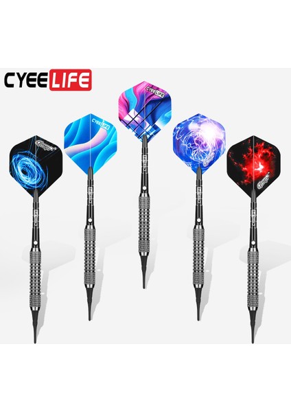 Sarı Stil Cyeelife Darts Yumuşak Uç 16G Alüminyum Mil Uçuşları Dart Tutuculu Taşıma Çantası Aile Barı Eğlence Oyunları (Yurt Dışından) fiyatları