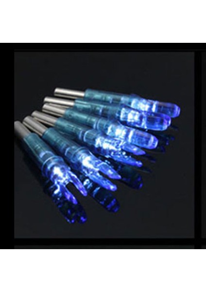 Mavi Stil Avcılık Okçuluk Arbalet Orijinal LED Nock Id LED Işıklı Okçuluk Ok Nock Bileşik Yay (Yurt Dışından)