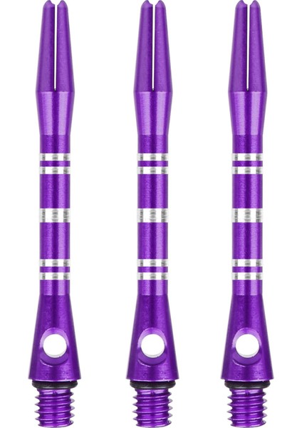 Mor 3 Adet Tarzı Cyeelife Alüminyum Dart Milleri 2ba Lim Gövde Aksesuarı (Yurt Dışından)