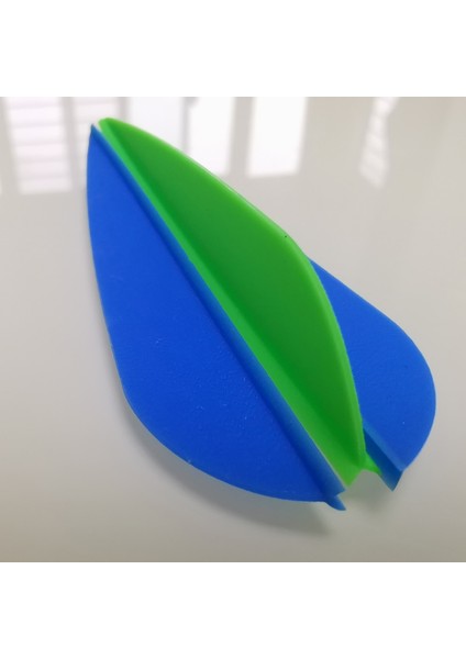 36 Adet 4 Inç Mavi Stil "okçuluk Okları Fletching" Vane Feather Diy Ok Aksesuarları (Yurt Dışından)