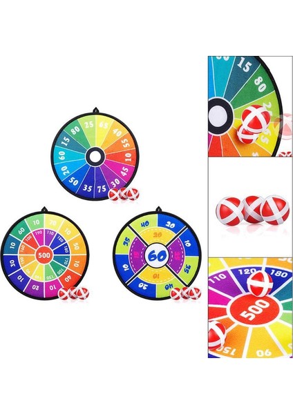 B Tarzı 27.5cm Çocuk Güvenliği Dart Tahtası Spor Oyuncakları Yapışkan Top Hedef Oyunu Kapalı Açık Ebeveyn-Çocuk Etkileşimi (Yurt Dışından)