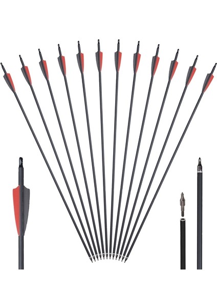Pembe Tarzı Toparchery 31.arbon Arrow Spine 500 Compoundrecurve Bowarrow Okçuluk Atıcılık Avcılık Aksesuarları(Adet) (Yurt Dışından)