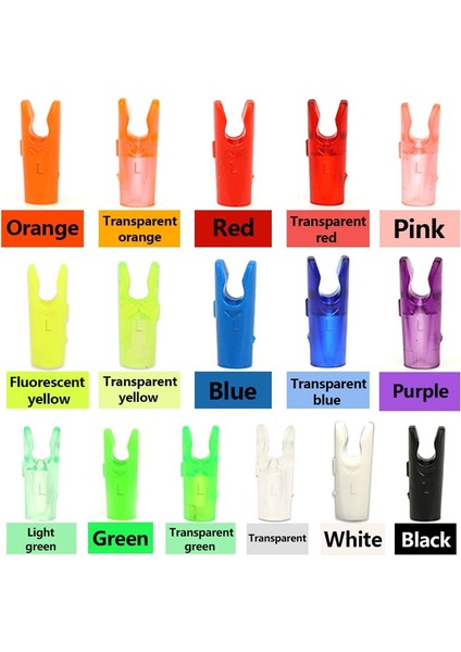 L Mor Tarzı Dıy Plastik Ok Pimi Nocks Boyut L Kimlik Kimliği Ok Mili Okçuluk Aksesuarı (Yurt Dışından) modelleri