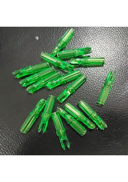 Yeşil2 Tarzı Avcılık Tatar Yayı Okçuluk Kımlığı Ok Nocks Dahili Karbon Fiberglas Ok Mili Kımlığı Dıy Okçuluk Aksesuarı (Yurt Dışından)