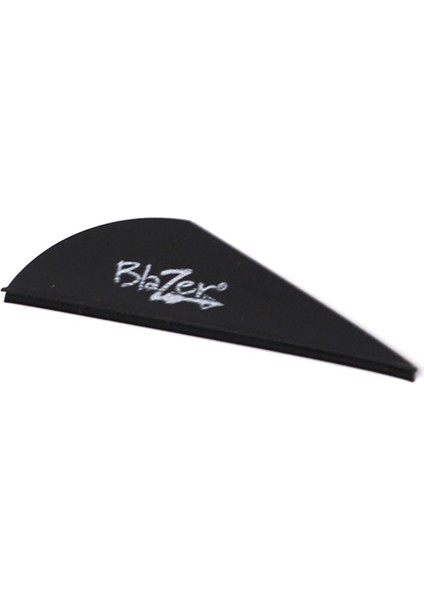 Siyah Stil Okçuluk Blazer Fletching Vane Dıy Avcılık ve Çekim Için 2ınch Crossbow Arrow Feather Tpu Feather (Yurt Dışından)