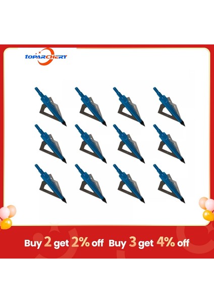 Yeşil 12 Adet Tarzı Avcılık Ok Ipuçları Avcılık Broadheads 3 Bıçaklı Okçuluk Broadhead Tahıl Geleneksel Yay ve Bileşik Yay Için Vidalı Ok (Yurt Dışından) fiyatları