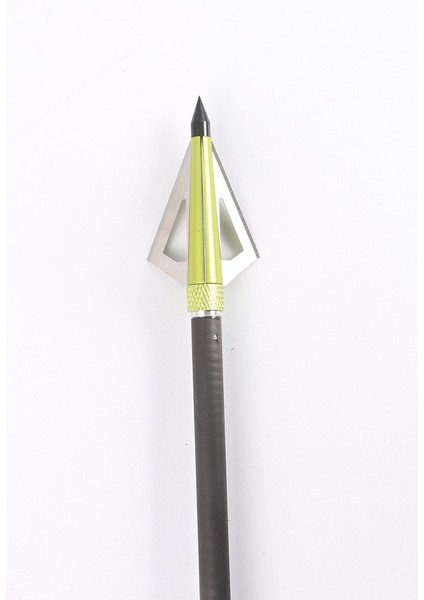 Yeşil 12 Adet Tarzı Avcılık Ok Ipuçları Avcılık Broadheads 3 Bıçaklı Okçuluk Broadhead Tahıl Geleneksel Yay ve Bileşik Yay Için Vidalı Ok (Yurt Dışından) indirimleri