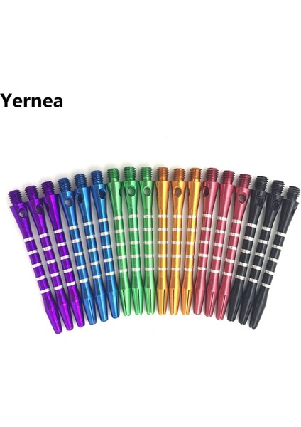 3 Kırmızı Stil Yernea Yeni Yüksek Li Renkli Dart Şaftları Alüminyum Alaşımlı Malzeme Dart Aksesuarları Şaft (Yurt Dışından)