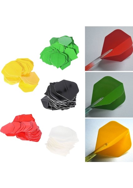 R Stili Yüksek Li Saf Renkli Dart Kanat Kuyruk Profesyonel Pet Dart Uçuş Fin Dart Aksesuarları (Yurt Dışından) fırsatları
