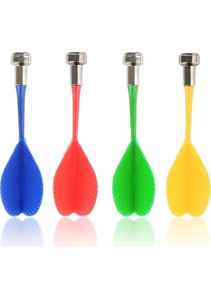 5 Adet Tarzı Plastik Kanat Şeklindeki Şırınga Dart Güzel Manyetik Disk Mıknatıs Dart Bullseye Hedef Oyun Oyuncaklar Güvenli Dart (Yurt Dışından)