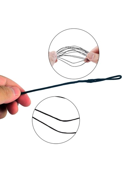 Waxstring Stili Düz Çekme Okçuluk Yay Dize Balmumu Su Geçirmez Dizeler Koruyucu Olimpik Bileşik Yay ve Tatar Yayı Balmumu Açık Avcılık Ray Madeni (Yurt Dışından) fırsatları