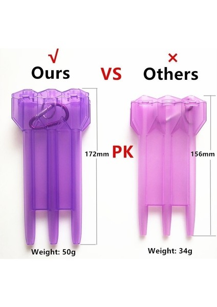 Deri Çanta Stili 6 Renk Büyük Boy Dart Kutusu Dart Dart Alet Kutusu Dart Profesyonel Oyun Dart Aksesuarları Plastik (Yurt Dışından)