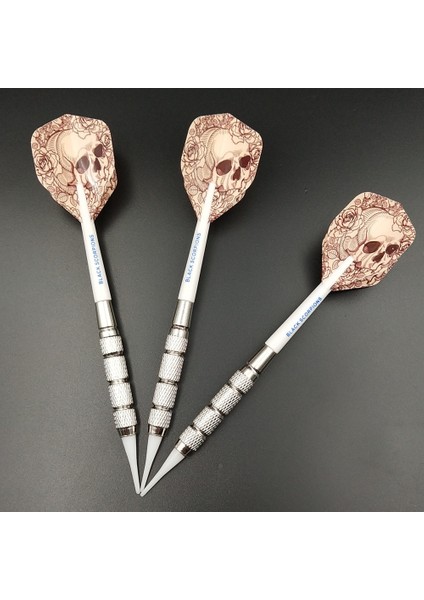 Mavi Stil Profesyonel Dart 18G Yumuşak Dart Kahverengi Kafatası Desenli Elektronik Yumuşak Uçlu Uçuşlar (Yurt Dışından)