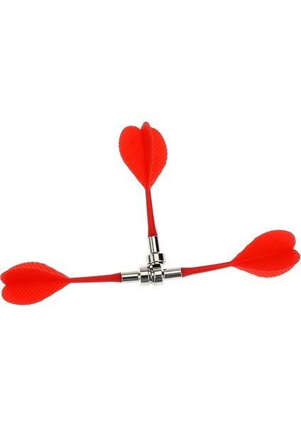 Kırmızı Stil 3 Adetlot 4 Renk Bullseye Hedef Oyunu Iki Taraflı Manyetik Tahta Için Plastik Dart Kanadı Manyetik Dart (Yurt Dışından)