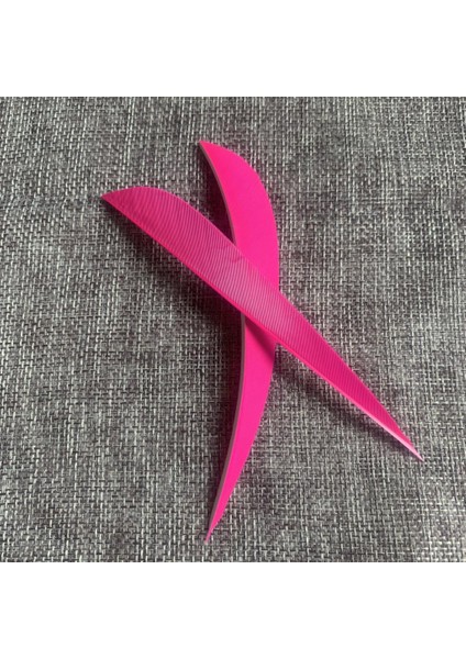 Pembe Tarzı Inç Okçuluk Tüyleri Ok Fletching 3 "su Damlası Şekli Okçuluk Kanatları Ahşap Bambu Karbon Mili Için Geleneksel Tüy (Yurt Dışından)