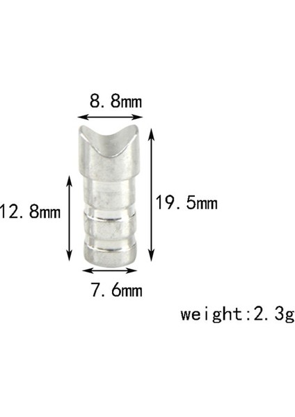 30 Adet Id6.2mm Tarzı Pc Okçuluk Gümüş Ekleme Ok Nock Id Crossbow Alüminyum Alaşım Ok Kuyruk Açık Çekim Avcılık Aksesuarları (Yurt Dışından) modelleri