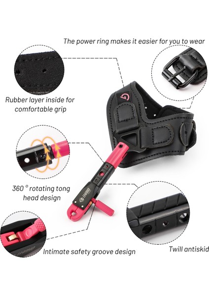 Yeşil Stil Lwano S1 Okçuluk Kaliper Serbest Bırakma Yardımı Siyah Renk Bileşik Yay Kayışı Çekim Pro Ok Tetik Bileklik Okçuluk Yay (Yurt Dışından) indirimleri