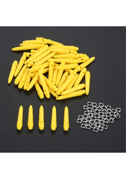 27 mm Sarı Stil Naylon Dart Mili Vida Dişi Dart Kökü ve Paslanmaz Çelik O Ring Dart Mili Değiştirme (Yurt Dışından)