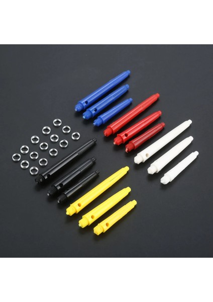 27 mm Sarı Stil Naylon Dart Mili Vida Dişi Dart Kökü ve Paslanmaz Çelik O Ring Dart Mili Değiştirme (Yurt Dışından)