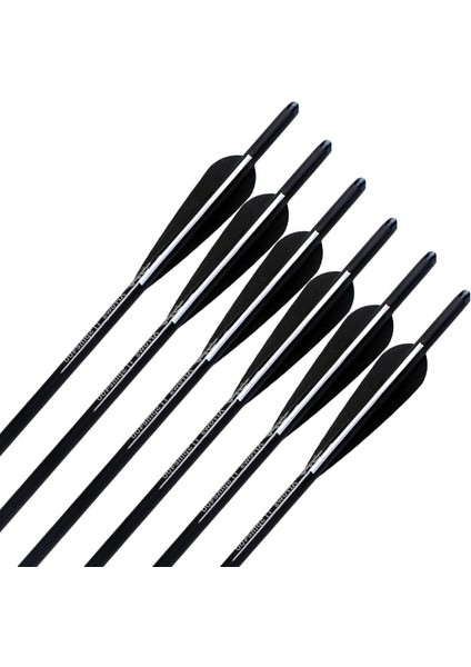 3PC13.5 Inç Tarzı P Avcılık Okçuluk Ok Rossbow Avcı Cıvataları Karbon Oklar 3ınchvanes Fletching F Hedef Atış (Yurt Dışından)