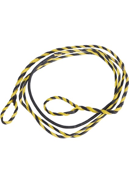 135CM Siyah Sarı Stil Trandm Bowstrings Doğa Sporları Avcılık Okçuluk Aksesuarları Avcılık Yay Için Çok Renkli Yedek Yay Dizeleri (Yurt Dışından)