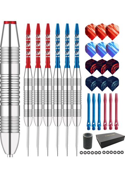 6321851BA1 Stili Goodarts Profesyonel Nokta Namlu Iğne Kapalı Spor Oyunları 21G Standart Alüminyum Şaftlar Uçuş Seti Çelik Ucu Dart Kılıfı (Yurt Dışından) modelleri