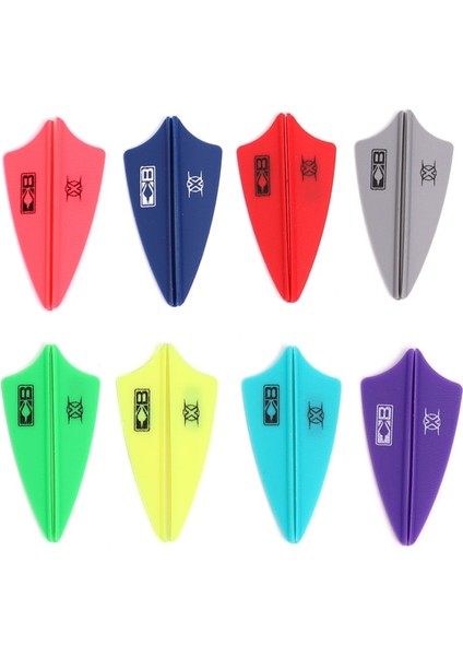 1,75 Inç Neon-Yeşil Tarzı Okçuluk Bolt Fletching Vane Inch Crossbow Ok Tüyü Dıy Avcılık ve Çekim Için Tpu Tüy (Yurt Dışından) fiyatları
