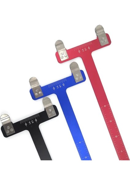 Siyah Stil Okçuluk Yay Kare T Cetvel Paslanmaz Çelik Malzeme Avcılık Ölçüm Aracı Yay ve Ok Atış Bowstring Konumlandırma Ölçeği (Yurt Dışından) modelleri