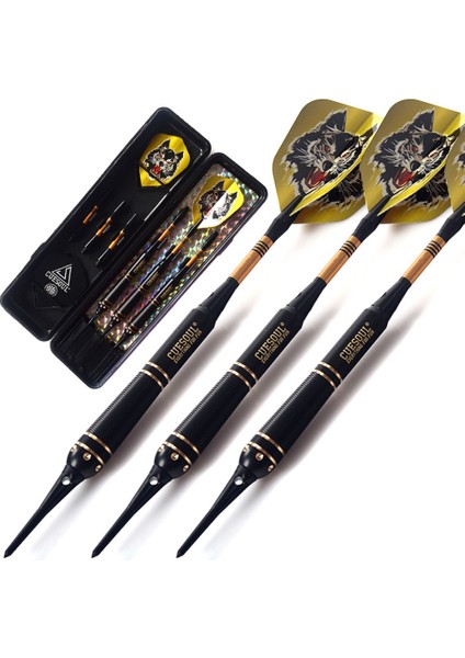 SKYWOLFF2205 Stili Cuesoul Yeni Yumuşak Uçlu Dart 3 Komple Dart 16 Gramlık Fıçılar (The Sky Wolf Serisi) (Yurt Dışından) modelleri