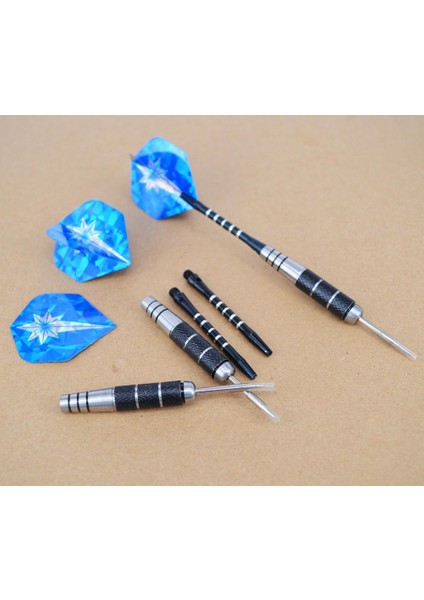 D Tarzı Et Teel Sivri Dart Kapalı Spor Oyunları Standart Sert Dart Nikel Kaplama Demir Namlu Al Shafts Aurora Wing (Yurt Dışından)