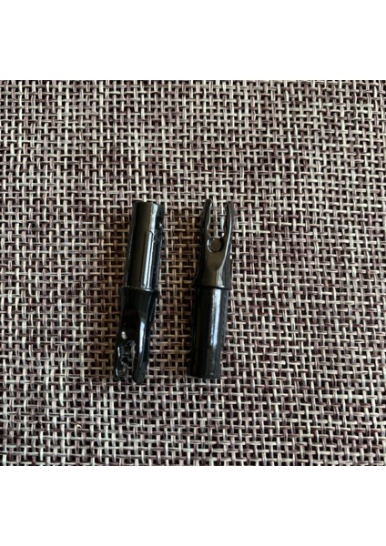 Siyah Stil Avcılık Tatar Yayı Okçuluk Kımlığı Ok Nocks Dahili Karbon Fiberglas Ok Mili Kımlığı Dıy Okçuluk Aksesuarı (Yurt Dışından)
