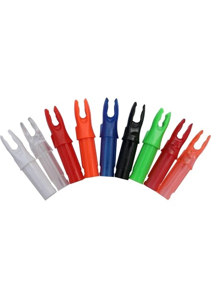 Siyah Stil Avcılık Tatar Yayı Okçuluk Kımlığı Ok Nocks Dahili Karbon Fiberglas Ok Mili Kımlığı Dıy Okçuluk Aksesuarı (Yurt Dışından)