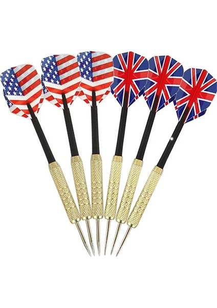 3 Adet Çok Renkli Stil Profesyonel Coppers Dart Iğne Kaplama Dart ile Dart Uçuş Spor Çelik Iğne Ucu Dart Oyun Oyuncakları Fırlatma Bakır Yeni (Yurt Dışından)