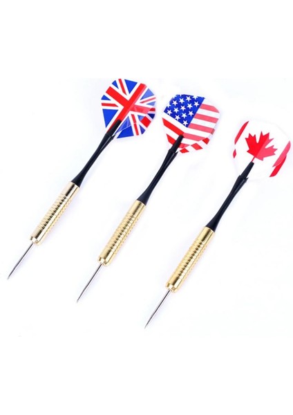 3 Adet Çok Renkli Stil Profesyonel Coppers Dart Iğne Kaplama Dart ile Dart Uçuş Spor Çelik Iğne Ucu Dart Oyun Oyuncakları Fırlatma Bakır Yeni (Yurt Dışından) modelleri