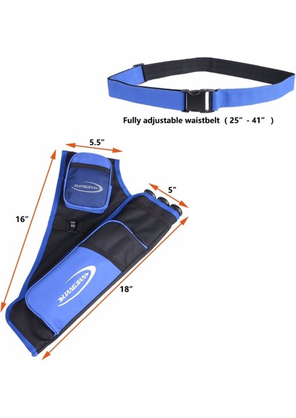 Kamuflaj Stili Okçuluk Avcılık Ok Sadak 3 Tüpler Bileşik Yay ve Oklar Açık Için Ayarlanabilir Kemer Geri Sadak Ok Çanta (Yurt Dışından) fırsatları