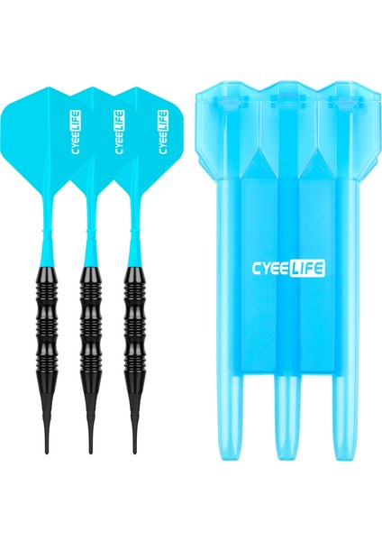 Pembe Tarzı Cyeelife 18G Yumuşak Uçlu Dart Profesyonel Kapalı Plastik Uçlu Dart Elektronik Dart Tahtası Oyunları Için Set Plastik Saklama Kutusu (Yurt Dışından)