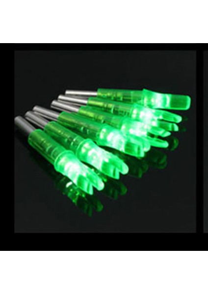 Yeşil Stil Avcılık Okçuluk Arbalet Orijinal LED Nock Id LED Işıklı Okçuluk Ok Nock Bileşik Yay (Yurt Dışından)