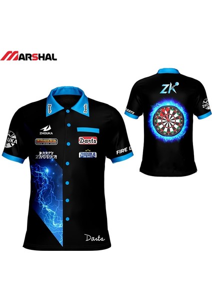 Lacivert Tarzı Yeni Vur Dart Erkek T Shirt Siyah 100% Polyester Özelleştirme Tasarımınızı Yapın Renkli Çekim Gömlek Yetişkin Polo Tshirt Için (Yurt Dışından)