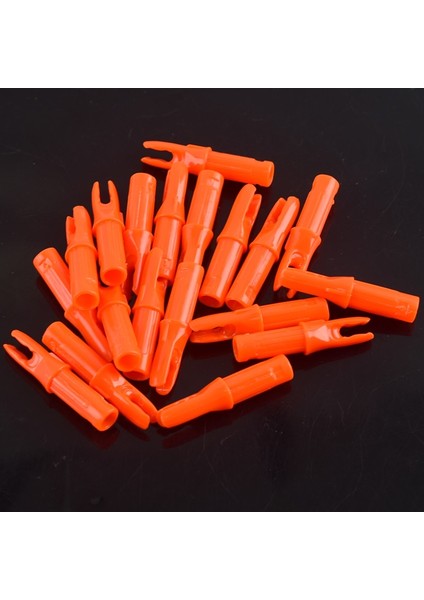 Turuncu Tarzı Avcılık Tatar Yayı Okçuluk Kımlığı Ok Nocks Dahili Karbon Fiberglas Ok Mili Kımlığı Dıy Okçuluk Aksesuarı (Yurt Dışından)