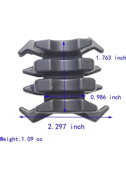 Chaoduo Shop Siyah Stil 2 Adet Okçuluk Bileşik Yay Sabitleyici Yay Uzuvları Kauçuk Amortisör Susturucu Açık Avcılık Aksesuarları Için Çekim Amortisörü (Yurt Dışından)
