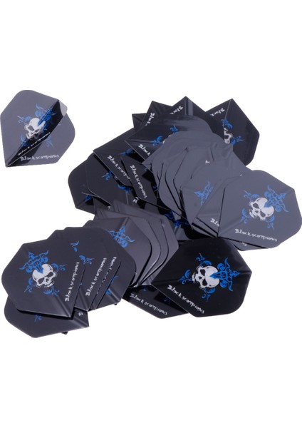 Mavi Stil Profesyonel Dart Dart Aksesuarı Tüy Outdoor Spor (Yurt Dışından)