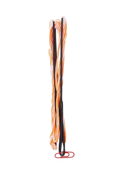 Turuncu-Beyaz 70INCH Tarzı Trands Okçuluk Bowstring Yedek Yay Dize 8 Renk Fit Olimpik Yay Uzun Yay Açık Avcılık Çekim Aksesuarları (Yurt Dışından)