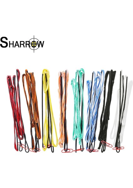 Beyaz 70INCH Tarzı Trands Okçuluk Bowstring Yedek Yay Dize 8 Renk Fit Olimpik Yay Uzun Yay Açık Avcılık Çekim Aksesuarları (Yurt Dışından) fiyatları