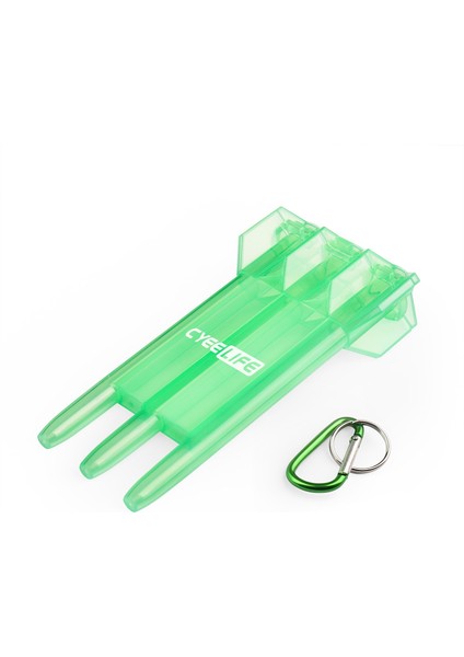 Açık Yeşil Tarzı Cyeelife 12 Renk Büyük Boy Dart Kutusu Dart Dart Alet Kutusu Dart Profesyonel Oyun Dart Aksesuarları Plastik (Yurt Dışından)