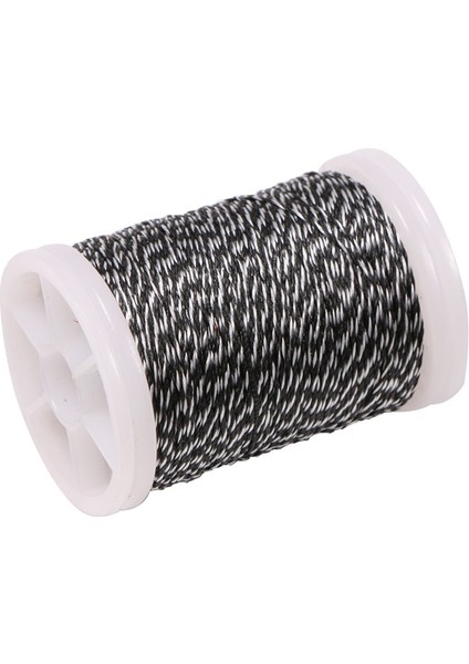 Siyah-Beyaz Tarzı 110 Metre Upe Çapı Kat Halat Yayınızı Koruyun Dize Servis Jig Aracı Okçuluk Servis Ipliği Halat Koruyucu (Yurt Dışından)