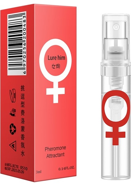 Kadın Tarzı Sıcak 3ml Feromon Parfüm Spreyi Hemen Almak Için Kadın Erkek Dikkati Premium Koku Harika Tatil Hediyeleri (Yurt Dışından)