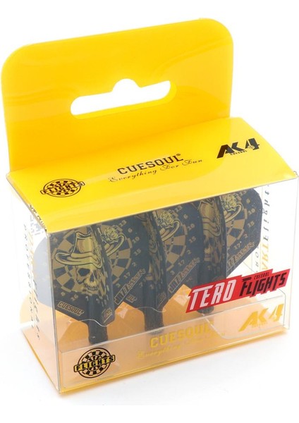 Kızıl Kartal Tarzı Cuesoul Tero Ak4 Dart Uçuşu Standart Şekil Kalkan Şeklielmas Şekli, Set (Yurt Dışından) modelleri