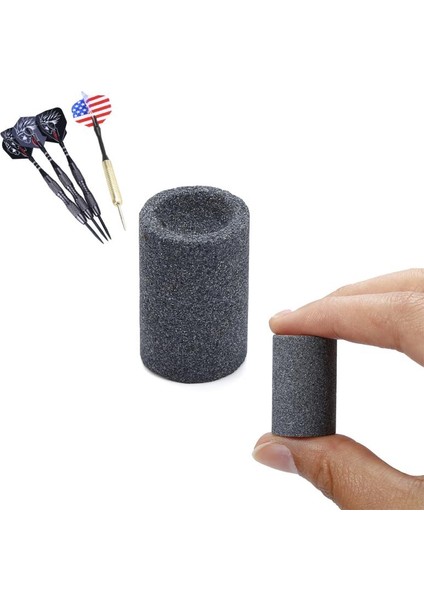 Koyu Gri Tarzı Çelik Uç Noktası Iğne Bileyici Değirmen Taşı Profesyonel Dart Aksesuarları Kum Taşı Bileme Taşı Dart Taşlama Aracı (Yurt Dışından) fiyatları