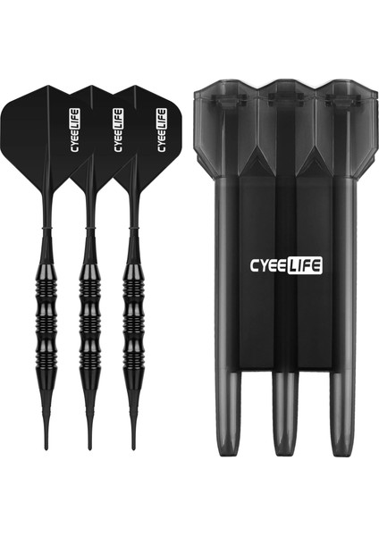 Kırmızı Stil Cyeelife 18G Yumuşak Uçlu Dart Profesyonel Kapalı Plastik Uçlu Dart Elektronik Dart Tahtası Oyunları Için Set Plastik Saklama Kutusu (Yurt Dışından)